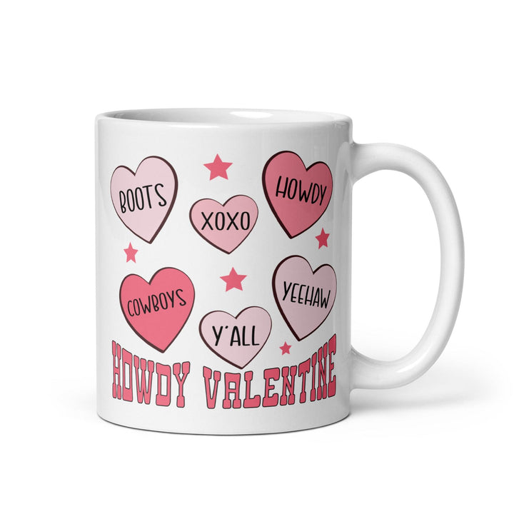 Howdy Valentine Ceramic Mug - Briadanna