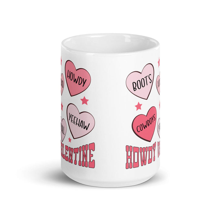 Howdy Valentine Ceramic Mug - Briadanna