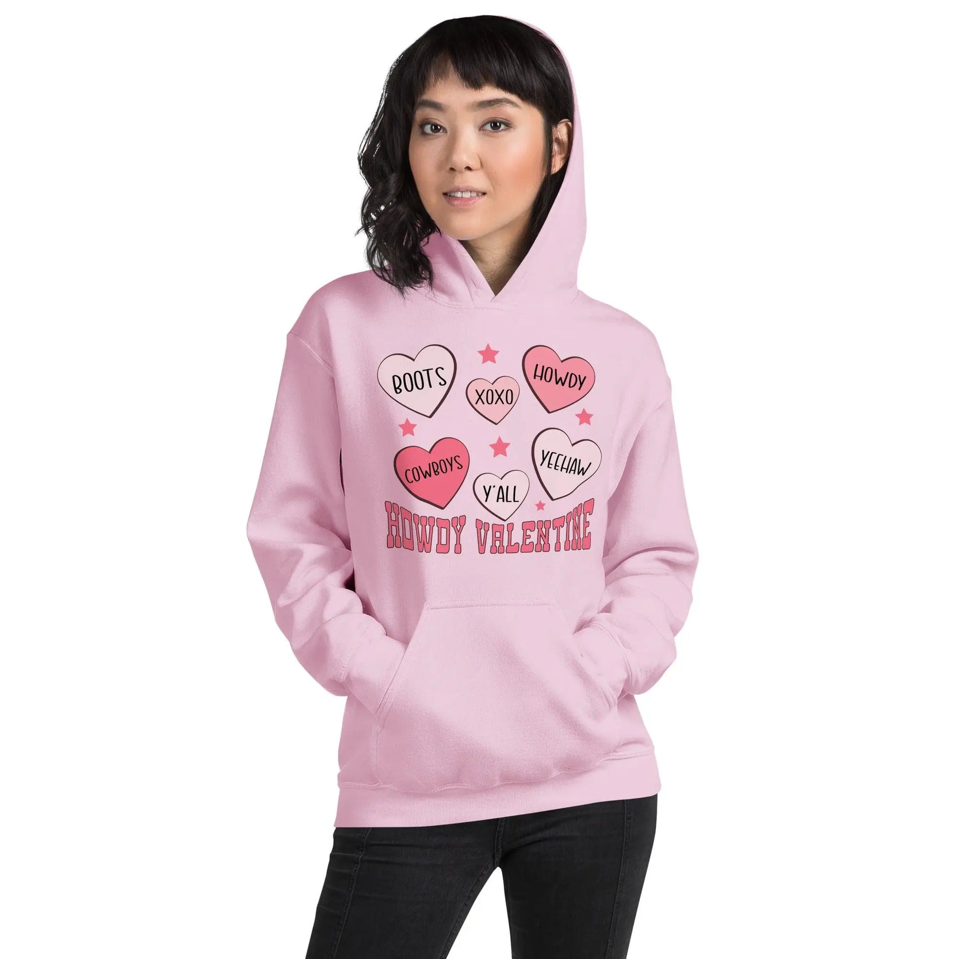 Howdy Valentine Unisex Hoodie - Briadanna