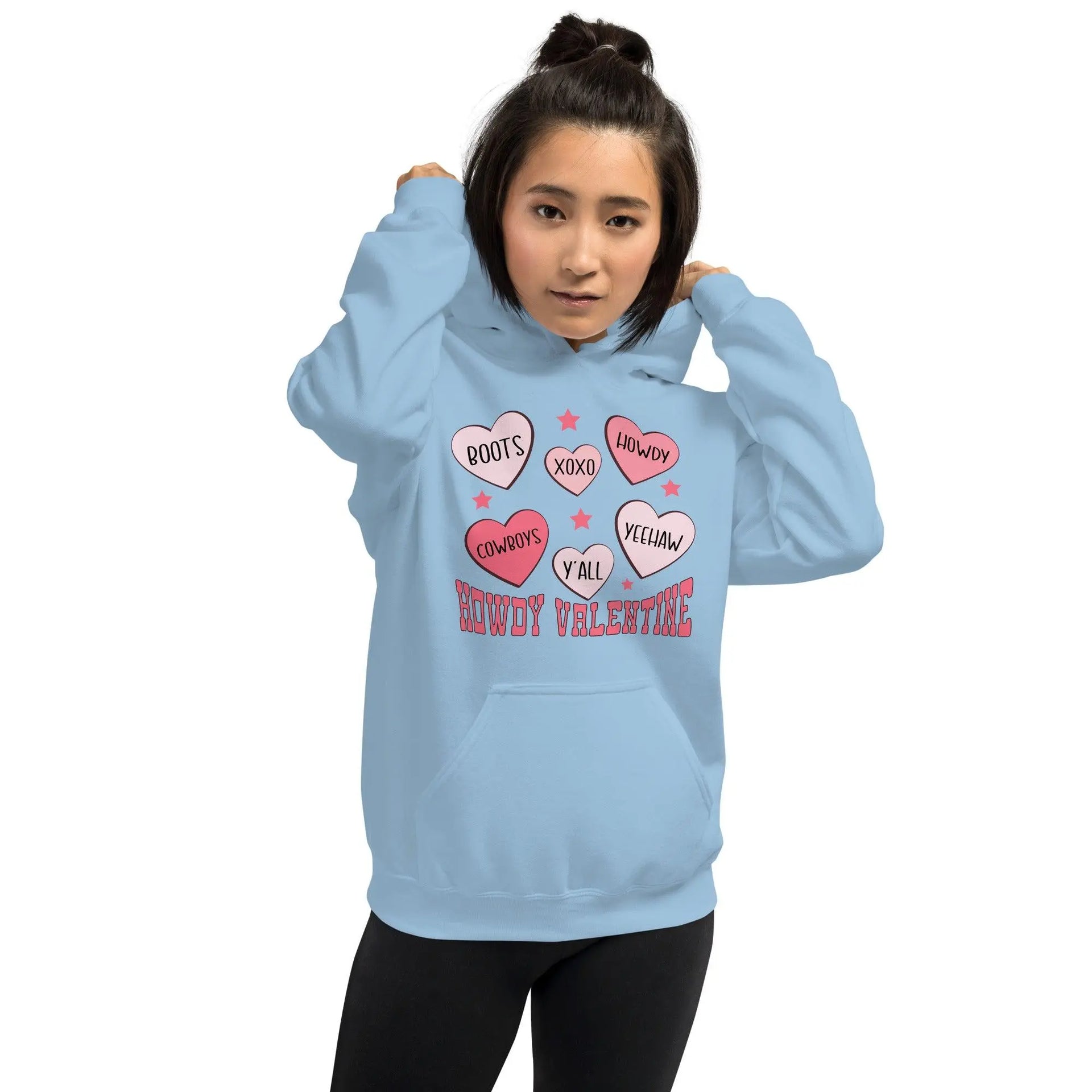 Howdy Valentine Unisex Hoodie - Briadanna