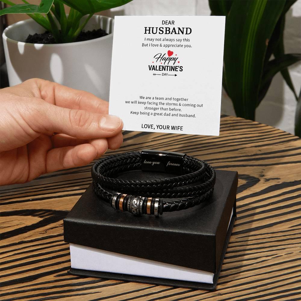 Hubby's Love You Forever Bracelet - Briadanna