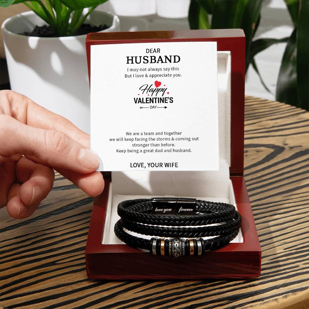 Hubby's Love You Forever Bracelet - Briadanna