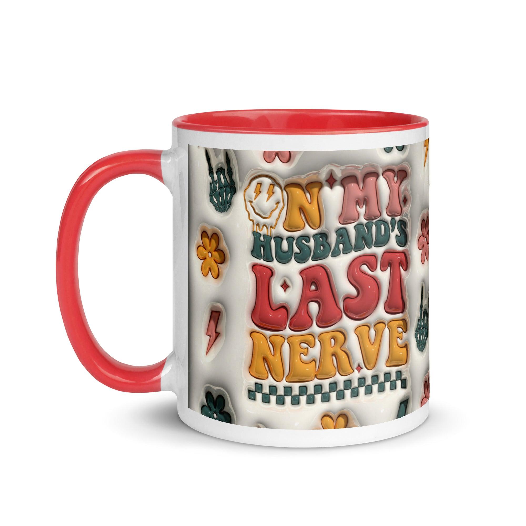 Husband's Last Nerve Ceramic Mug - Briadanna