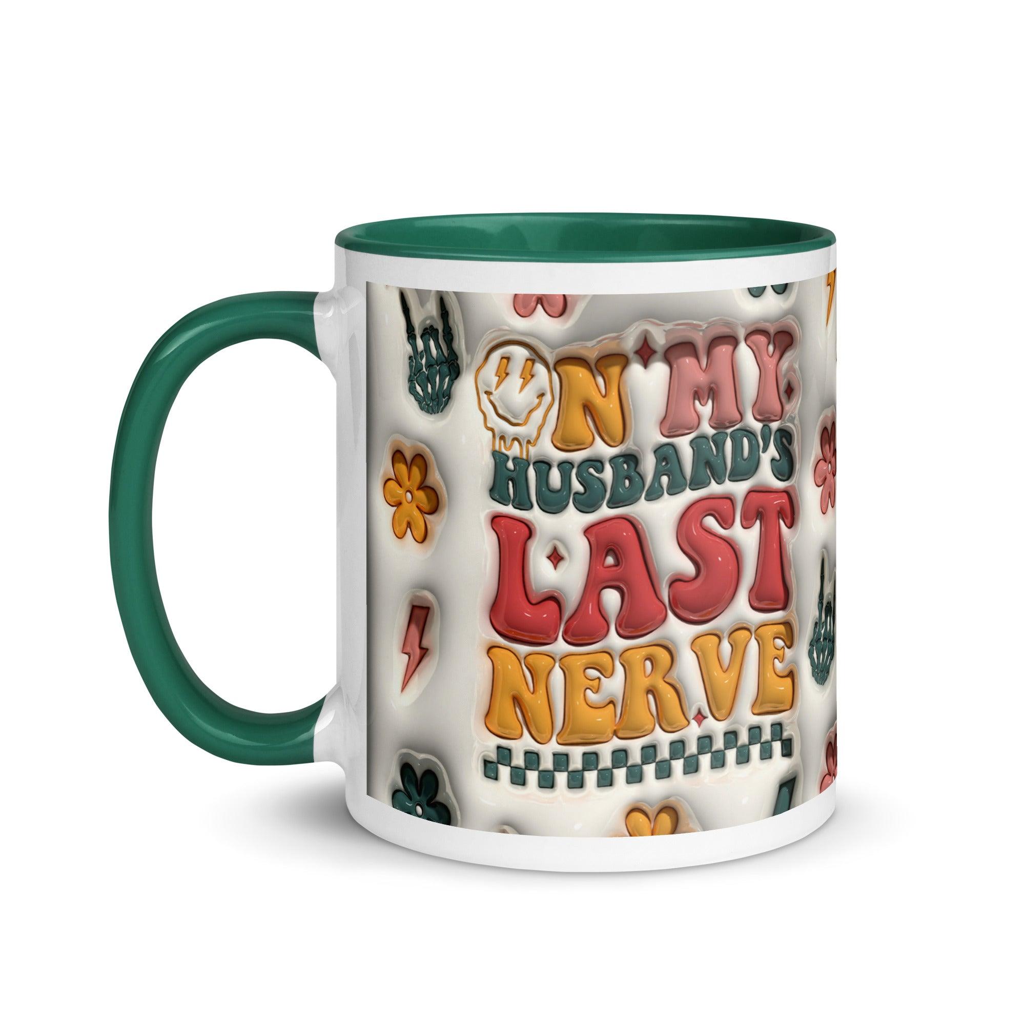 Husband's Last Nerve Ceramic Mug - Briadanna