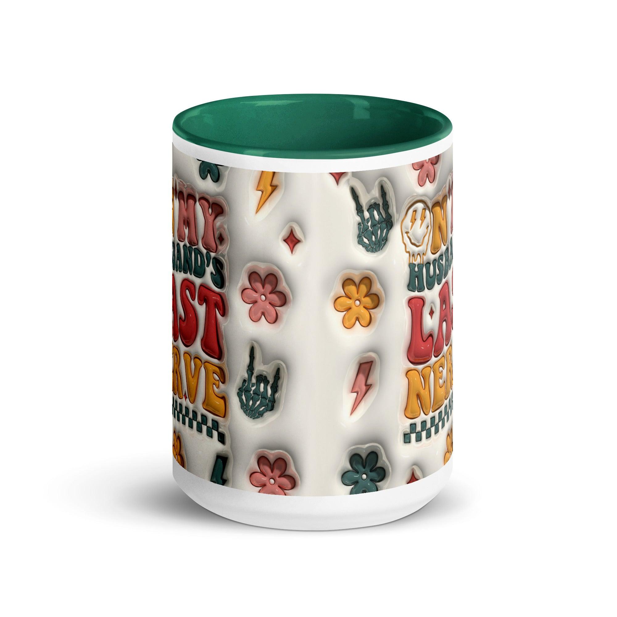 Husband's Last Nerve Ceramic Mug - Briadanna