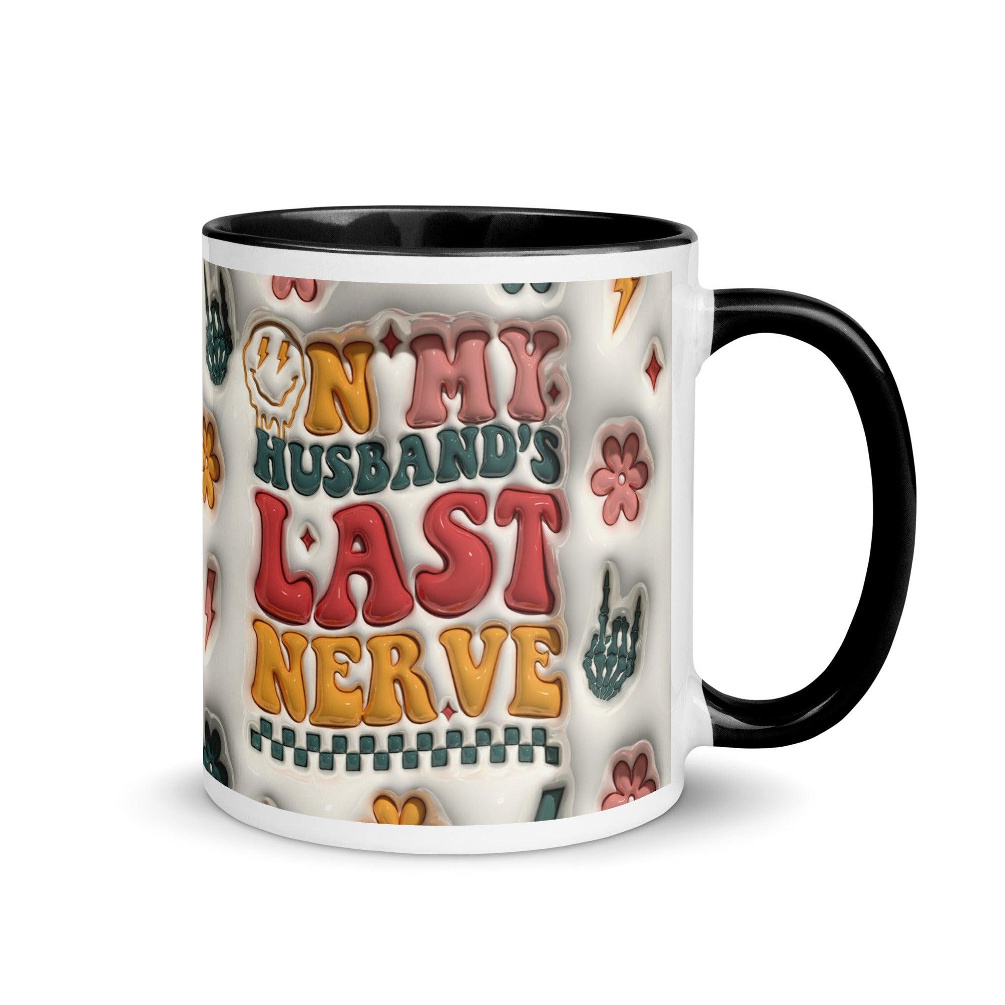 Husband's Last Nerve Ceramic Mug - Briadanna