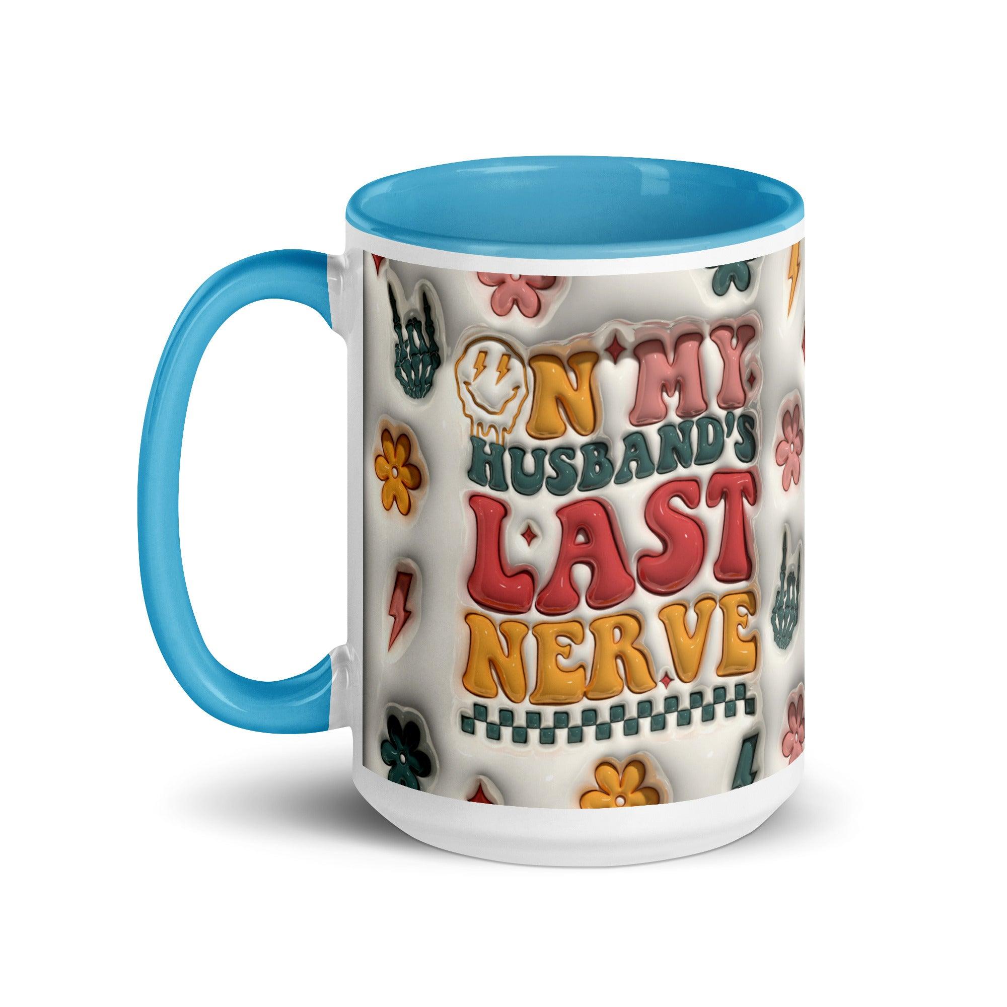 Husband's Last Nerve Ceramic Mug - Briadanna