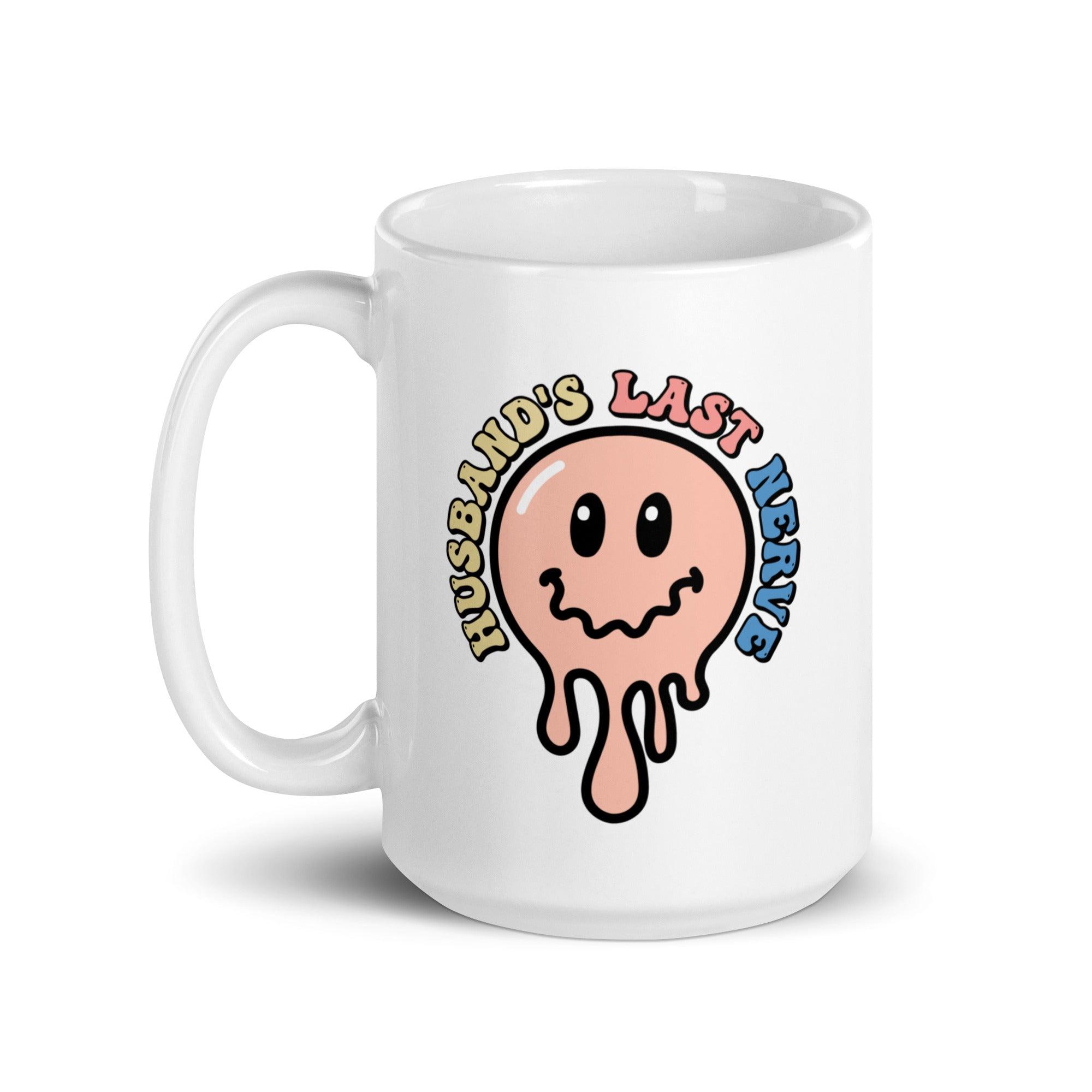 Husband's Last Nerve Glossy Mug - Briadanna