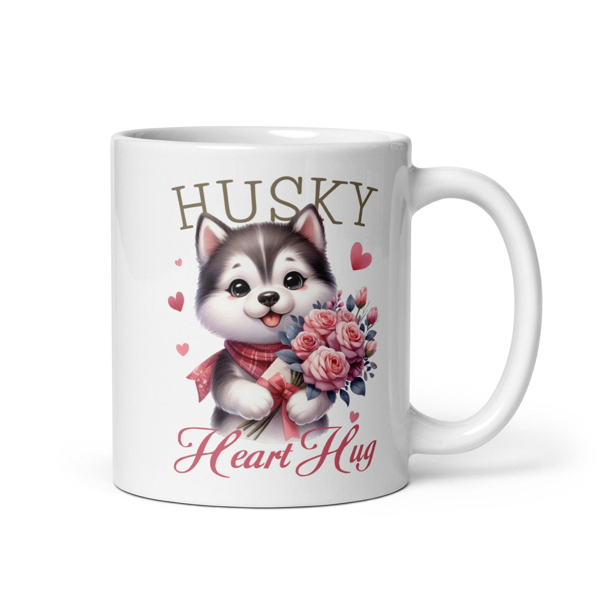 Husky Heart Hug Mug - Briadanna