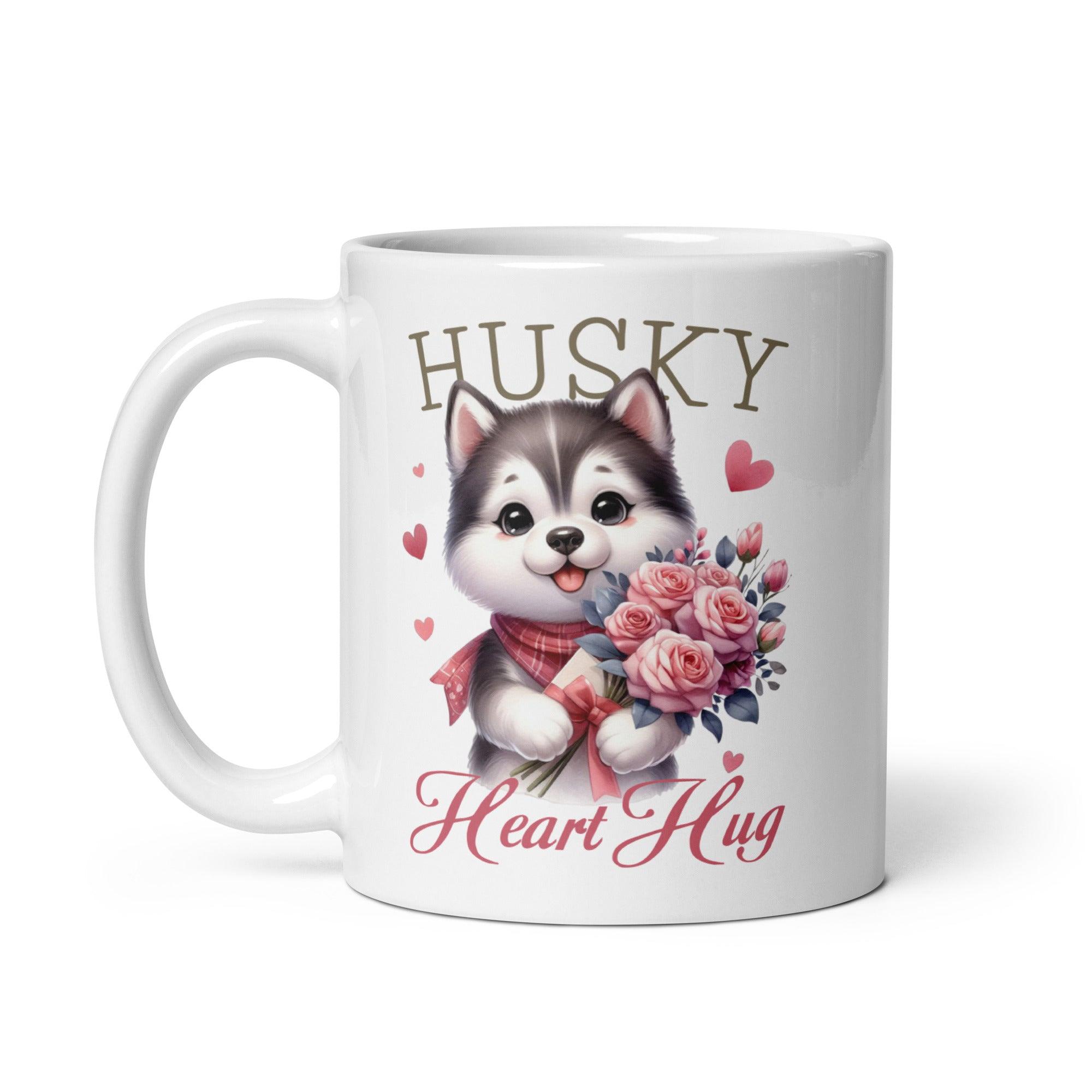 Husky Heart Hug Mug - Briadanna