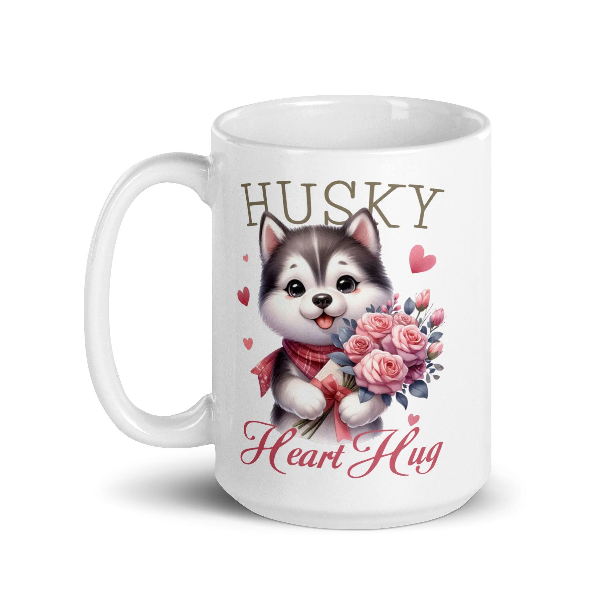 Husky Heart Hug Mug - Briadanna