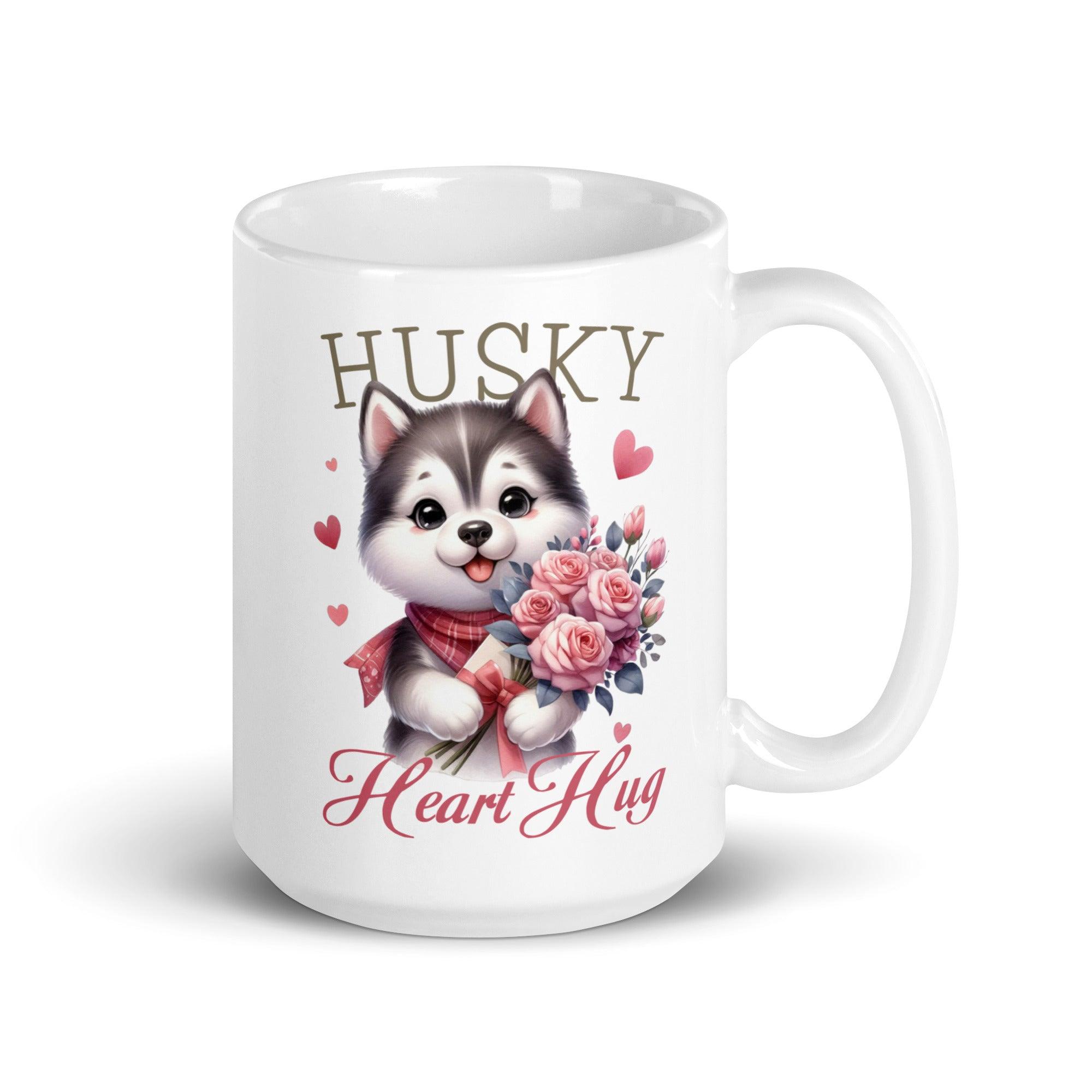 Husky Heart Hug Mug - Briadanna