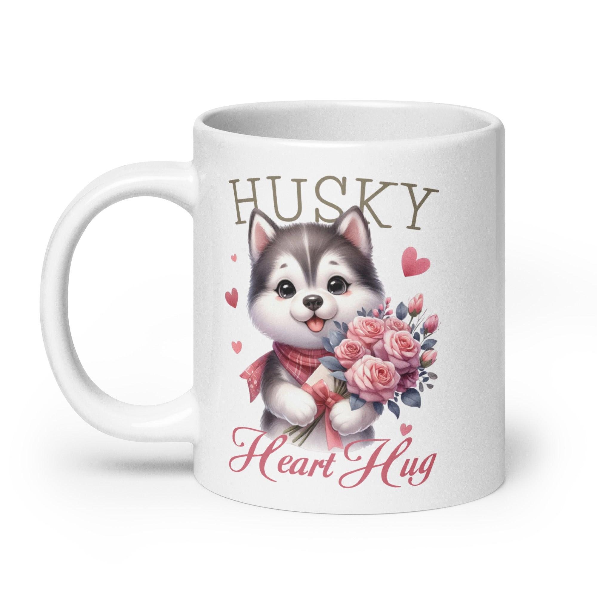 Husky Heart Hug Mug - Briadanna