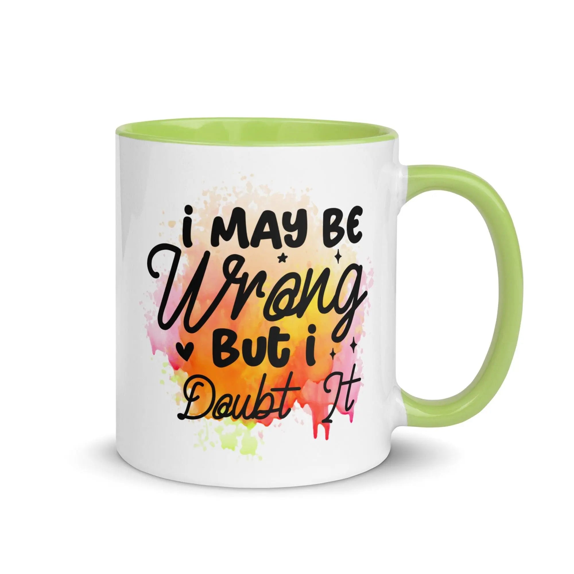 I Doubt It Colorful Mug - Briadanna