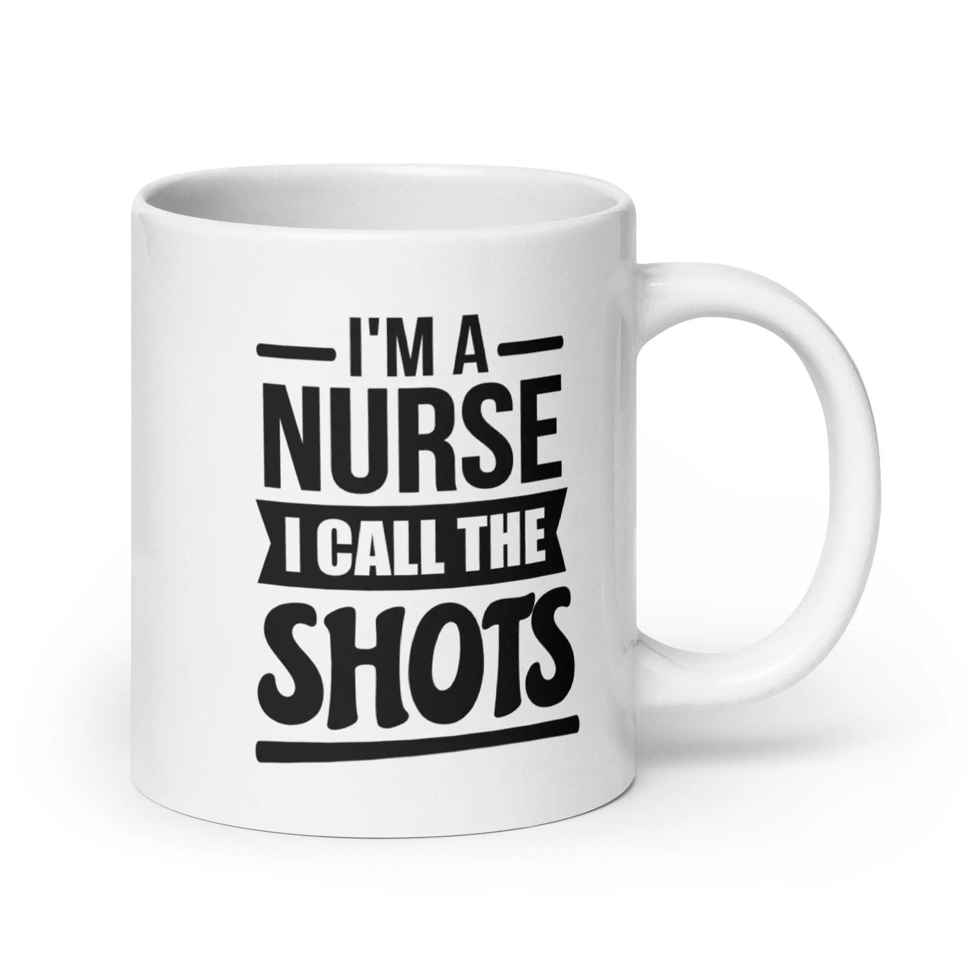 I'm A Nurse White Glossy Mug - Briadanna