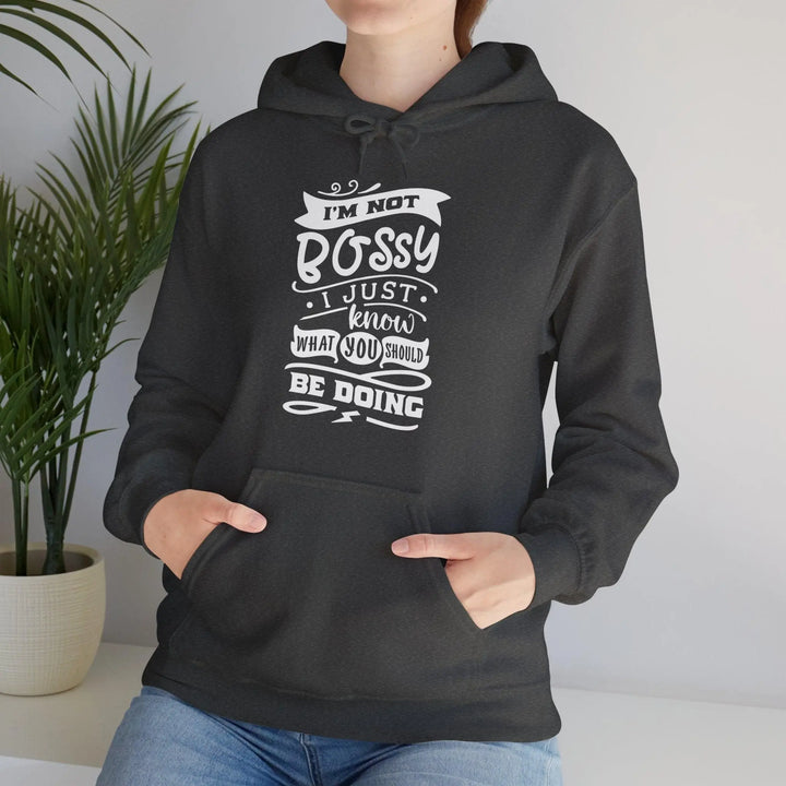 "I'm Not Bossy - 2" Hooded Sweatshirt - Briadanna