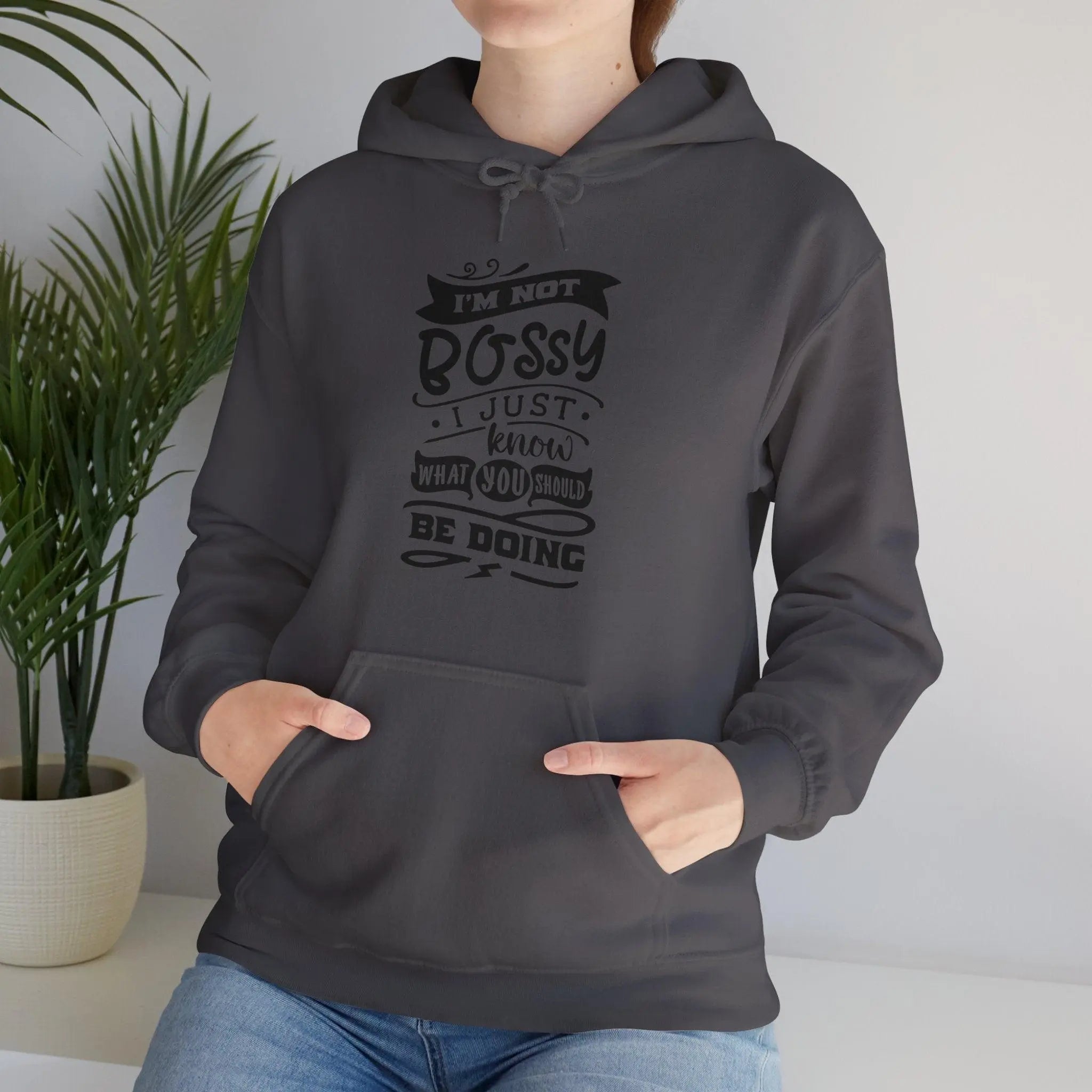 "I'm Not Bossy - 2" Hooded Sweatshirt - Briadanna