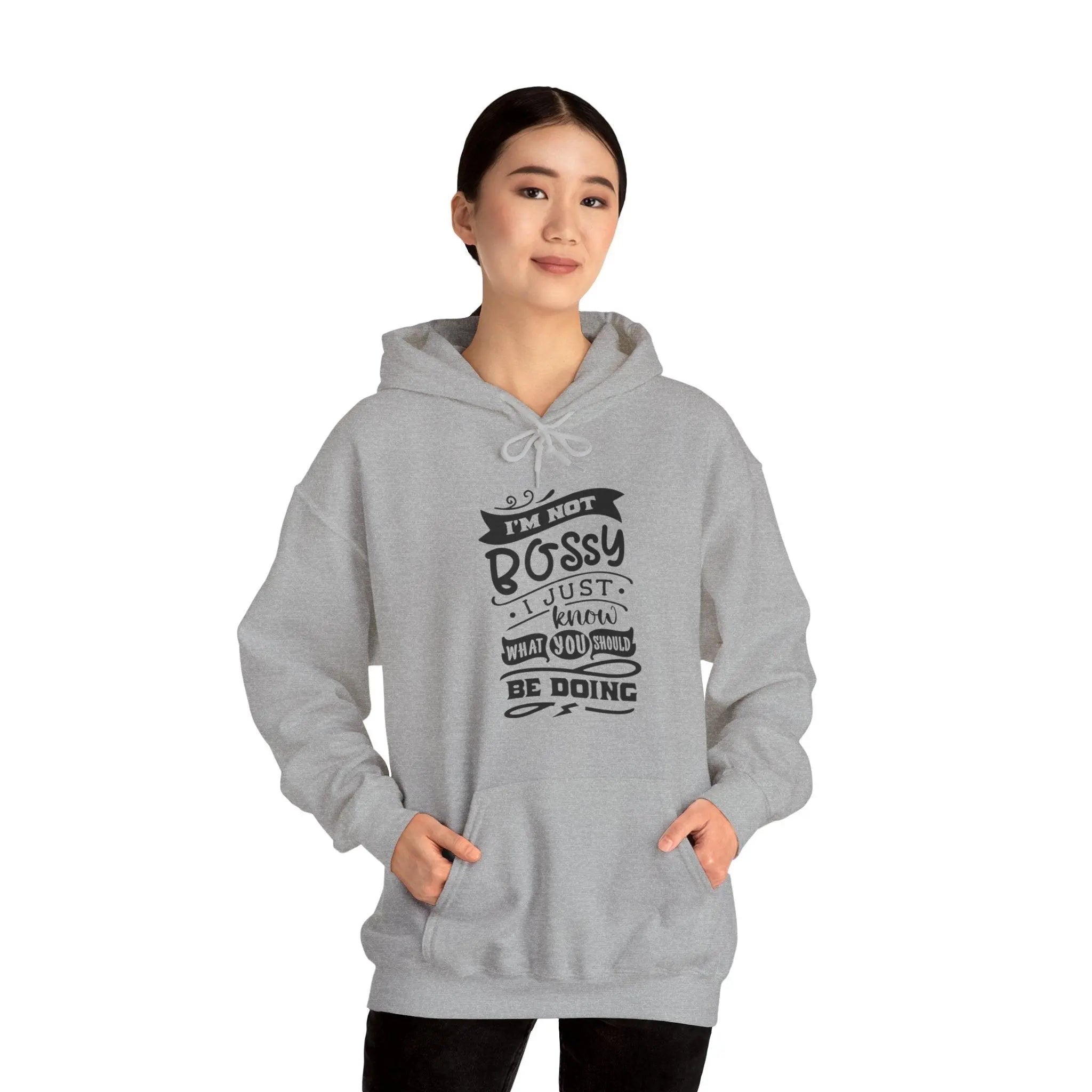 "I'm Not Bossy - 2" Hooded Sweatshirt - Briadanna