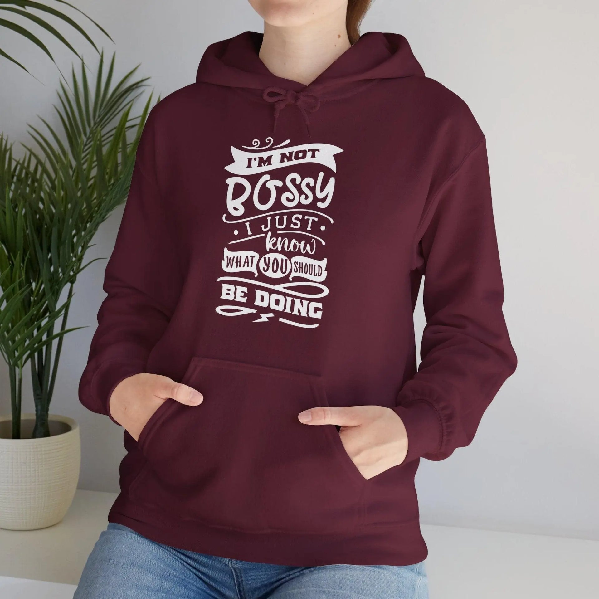 "I'm Not Bossy - 2" Hooded Sweatshirt - Briadanna