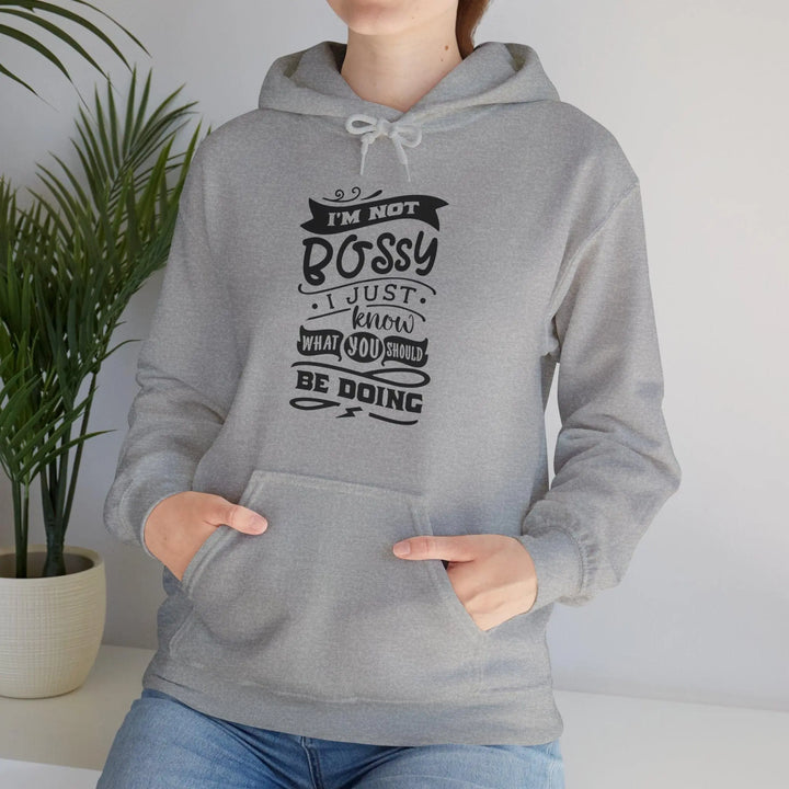 "I'm Not Bossy - 2" Hooded Sweatshirt - Briadanna