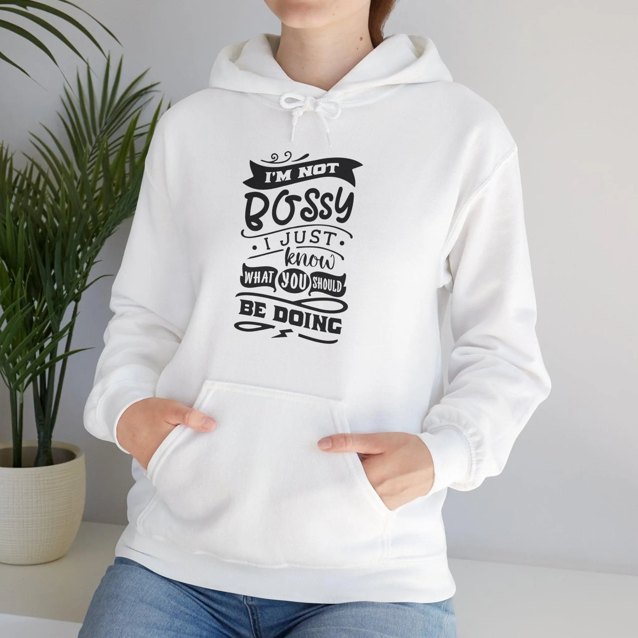 "I'm Not Bossy - 2" Hooded Sweatshirt - Briadanna