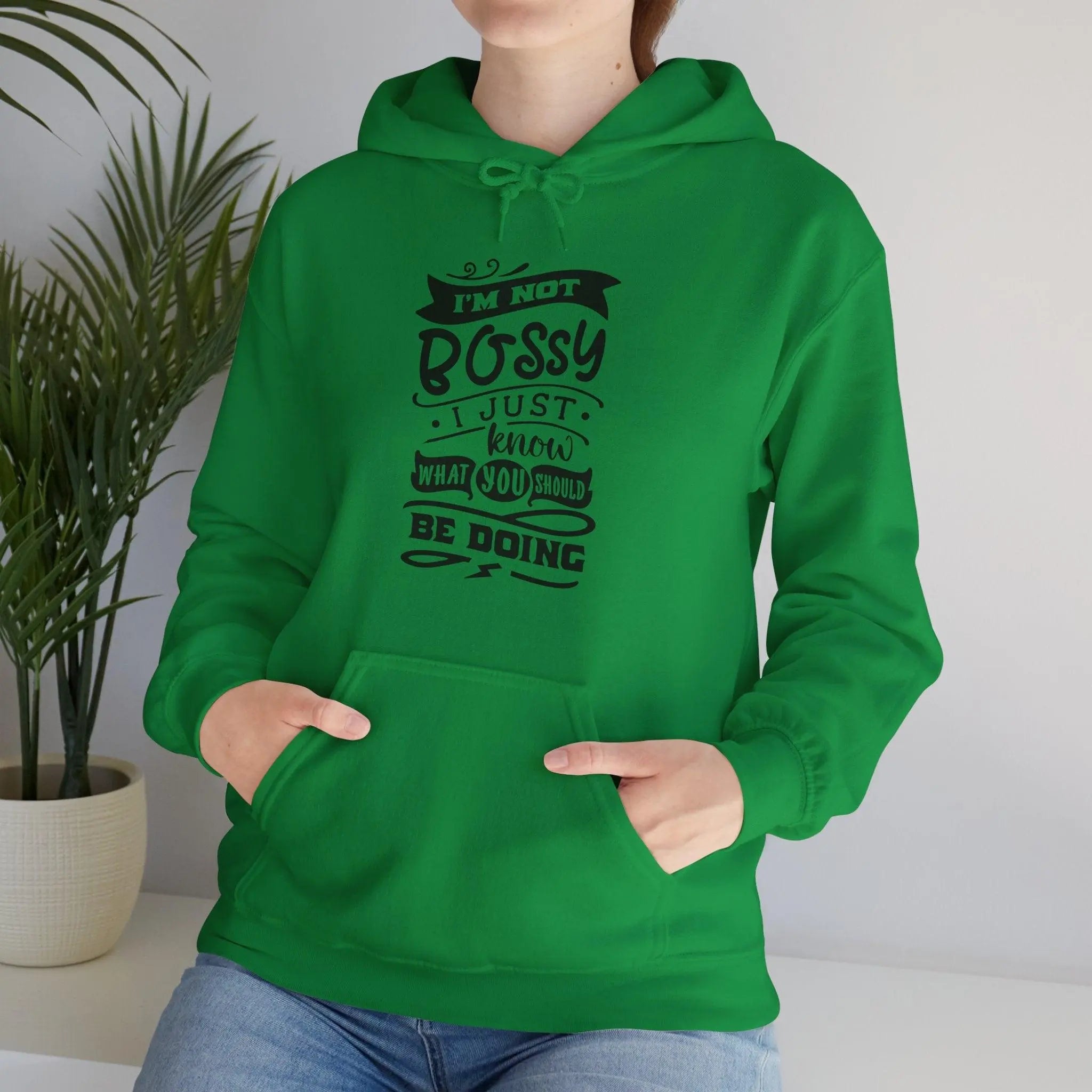 "I'm Not Bossy - 2" Hooded Sweatshirt - Briadanna