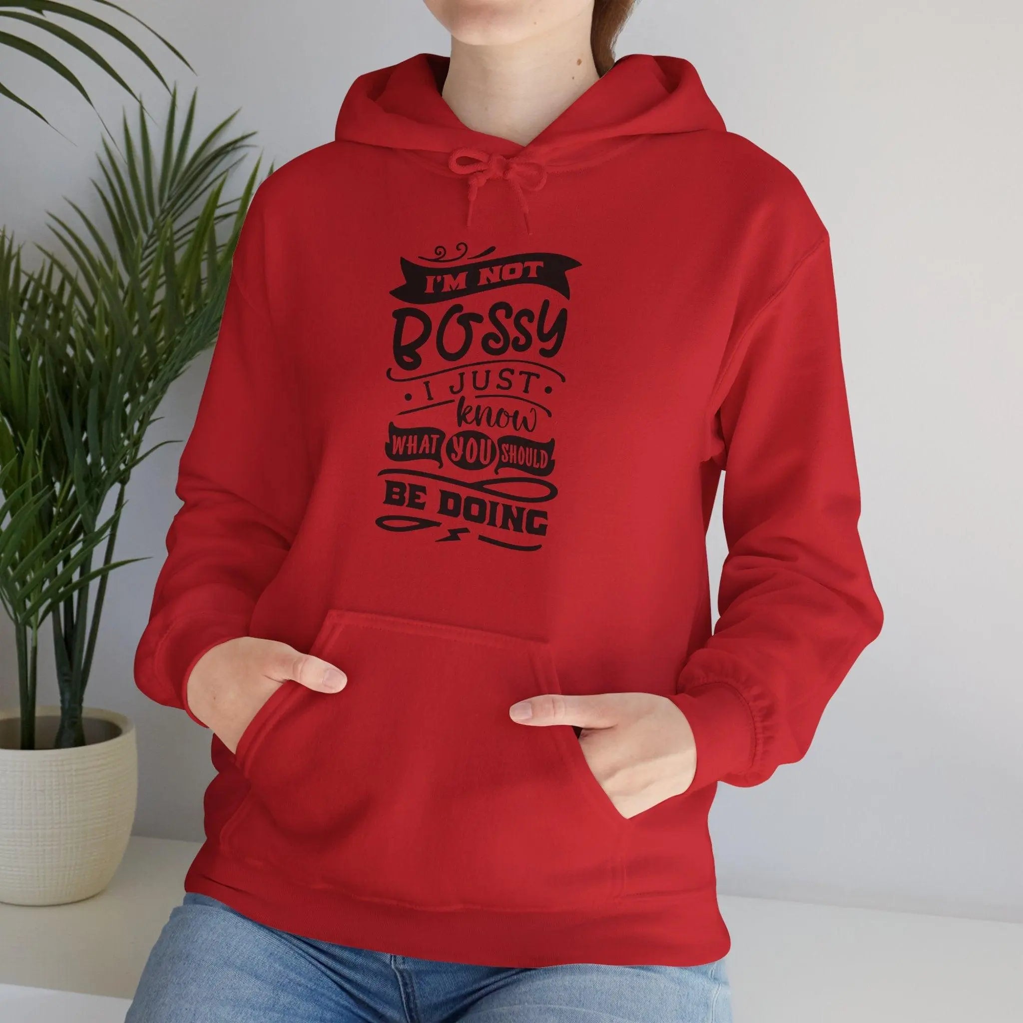 "I'm Not Bossy - 2" Hooded Sweatshirt - Briadanna