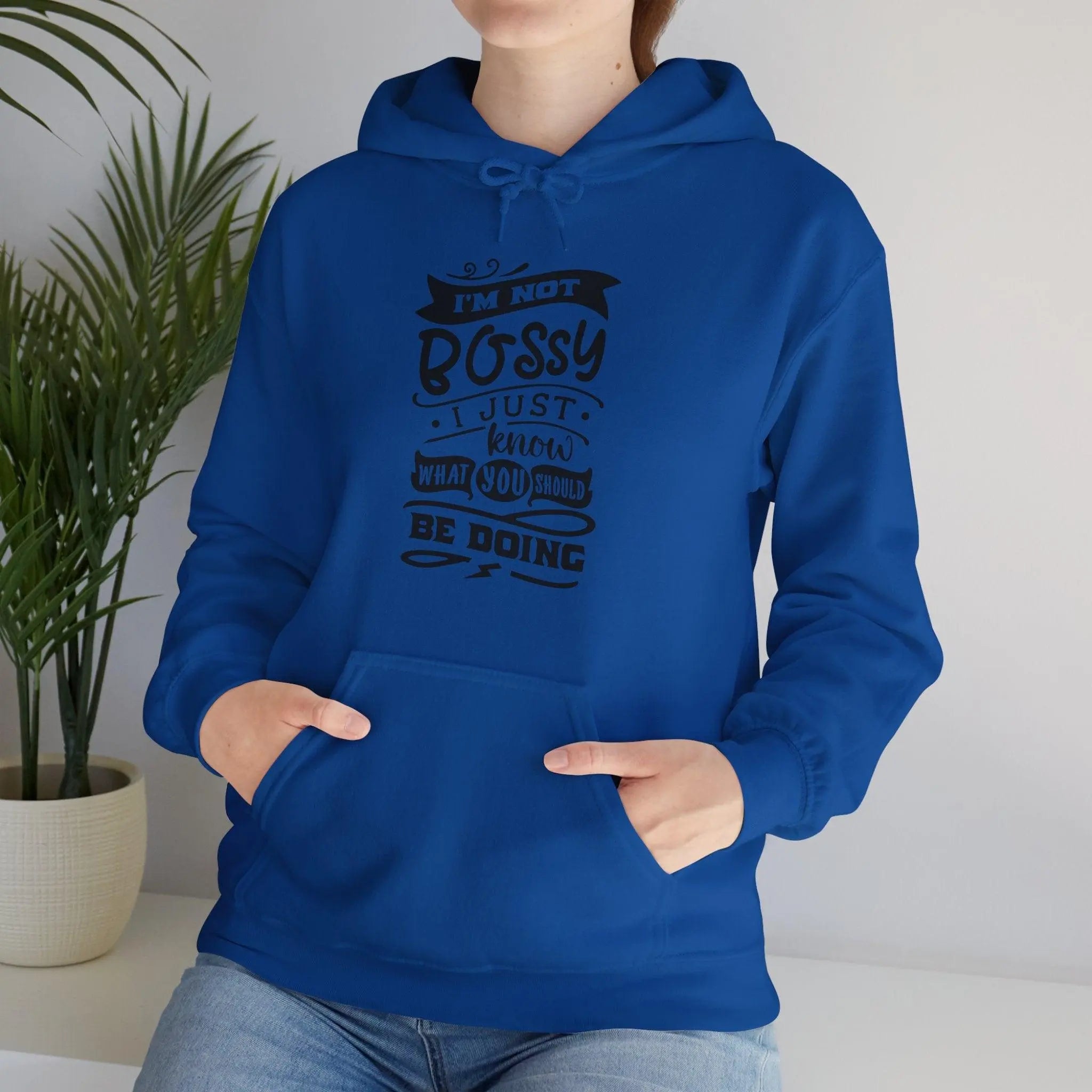 "I'm Not Bossy - 2" Hooded Sweatshirt - Briadanna