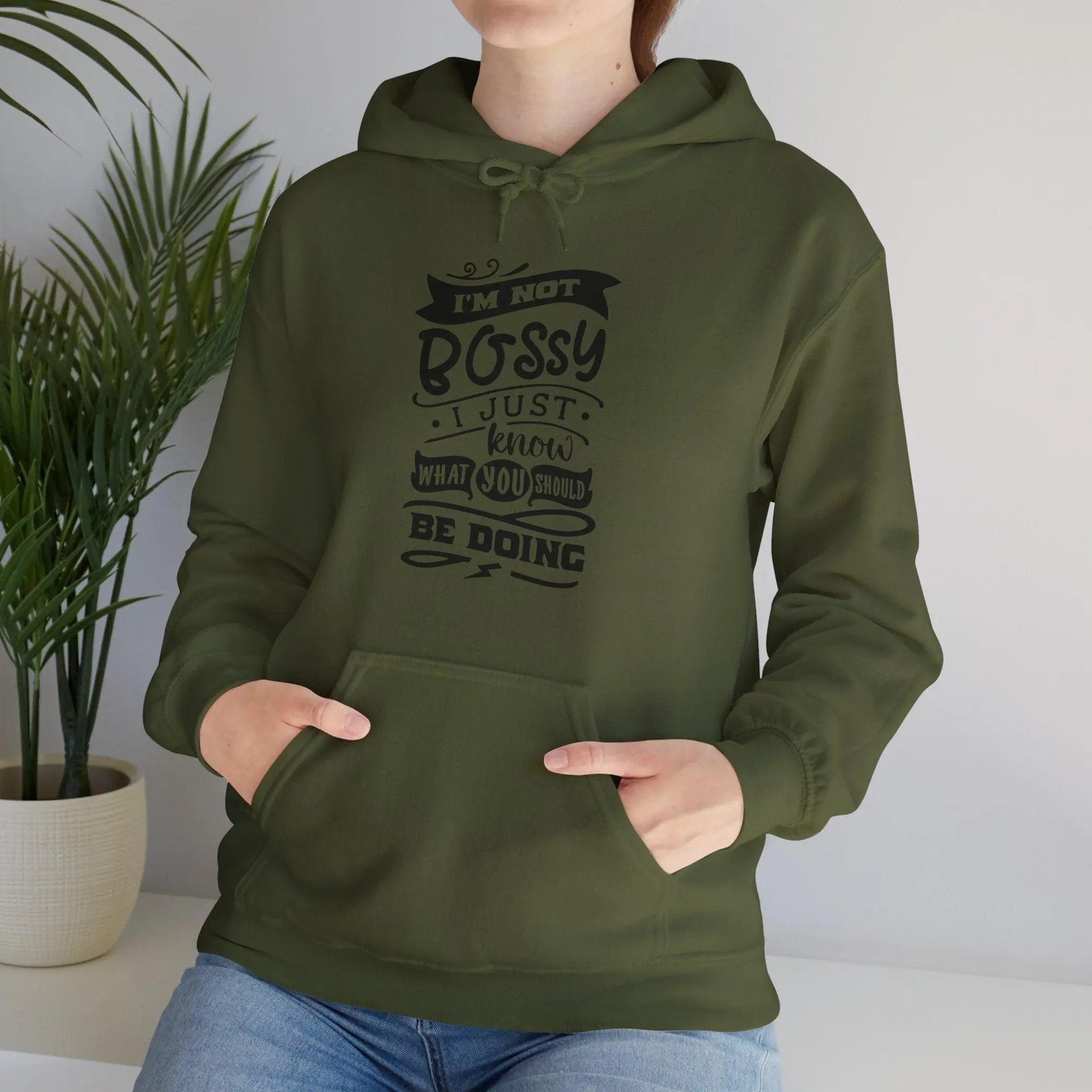 "I'm Not Bossy - 2" Hooded Sweatshirt - Briadanna