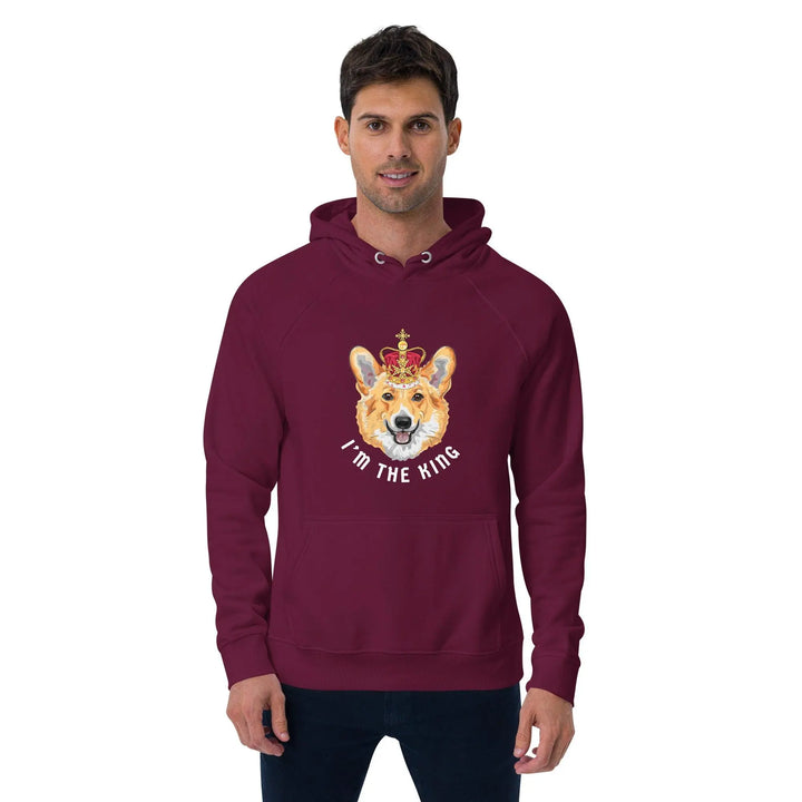 I'm The King Eco Raglan Hoodie - Briadanna