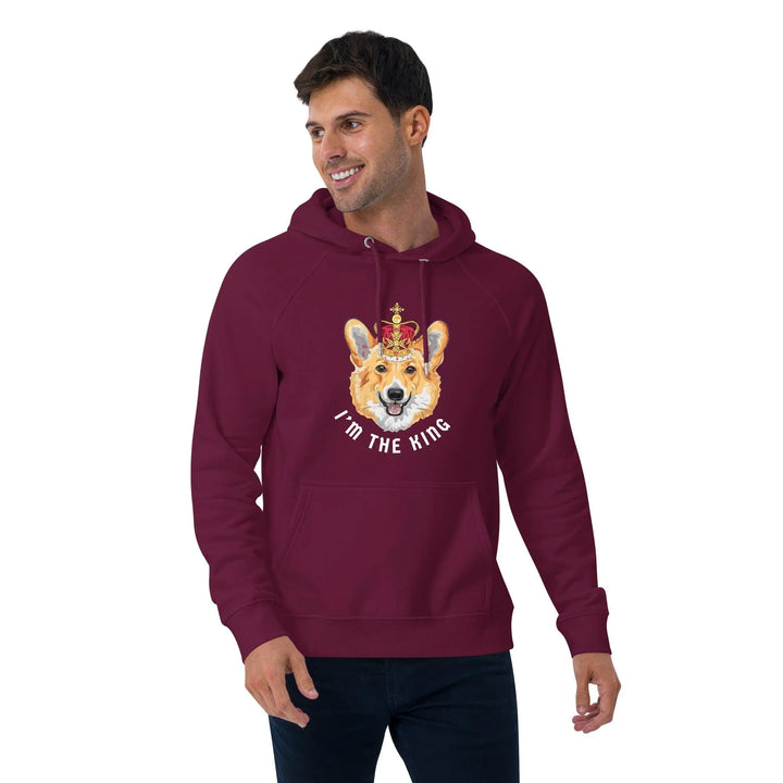 I'm The King Eco Raglan Hoodie - Briadanna