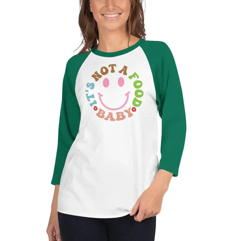 It's A Baby 3/4 Sleeve Raglan Shirt - Briadanna