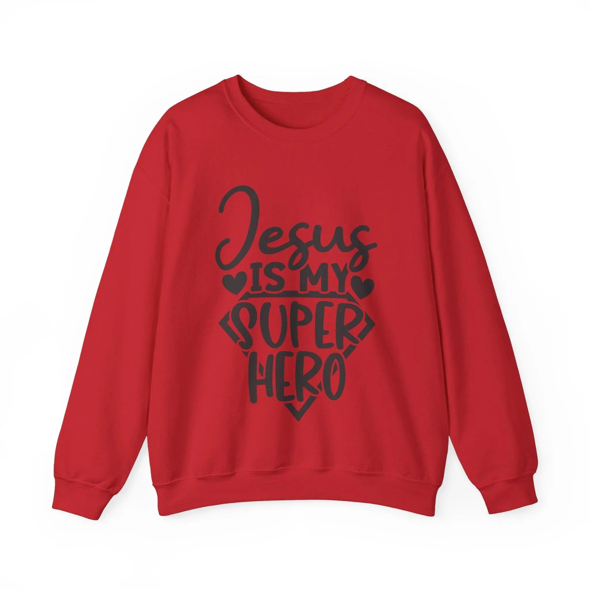 Jesus Is Super Hero Sweatshirt - Briadanna