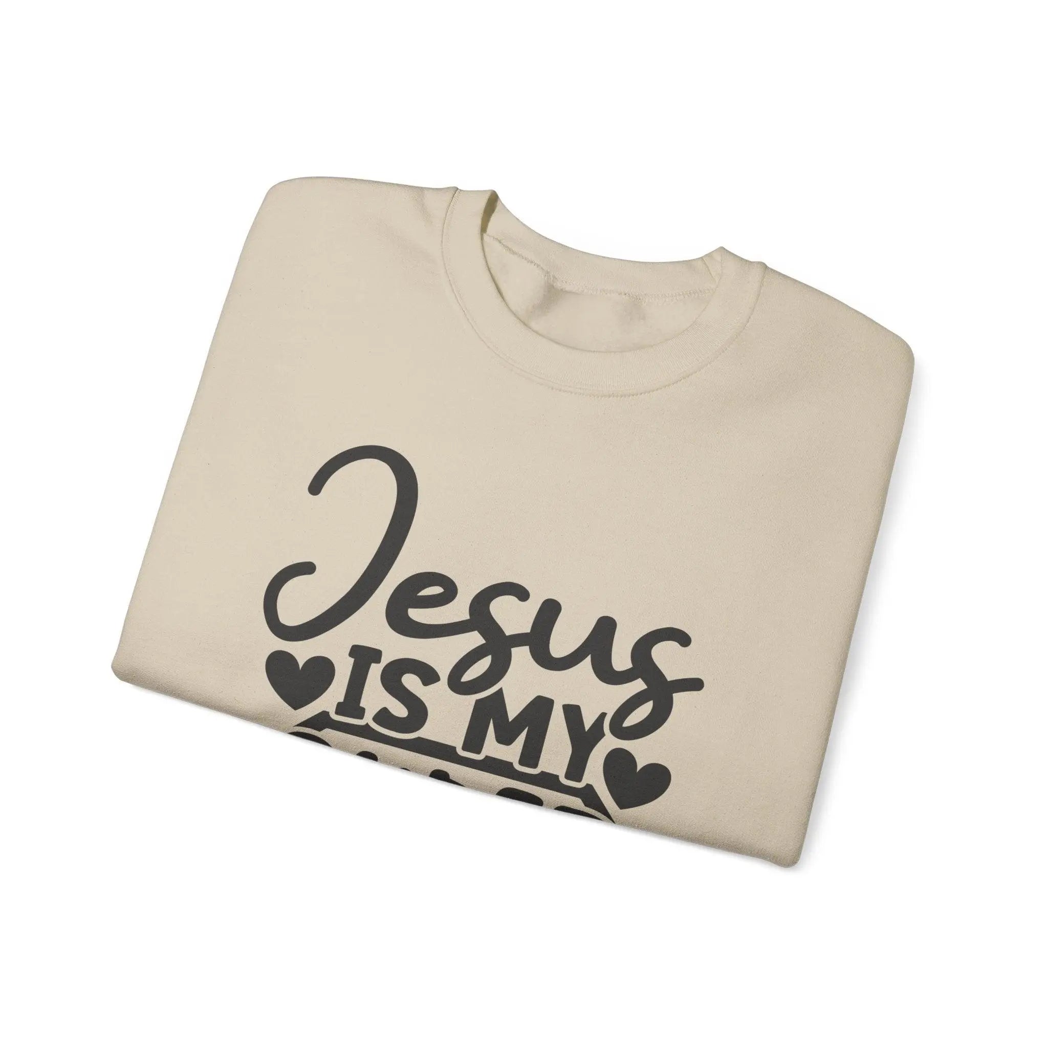 Jesus Is Super Hero Sweatshirt - Briadanna