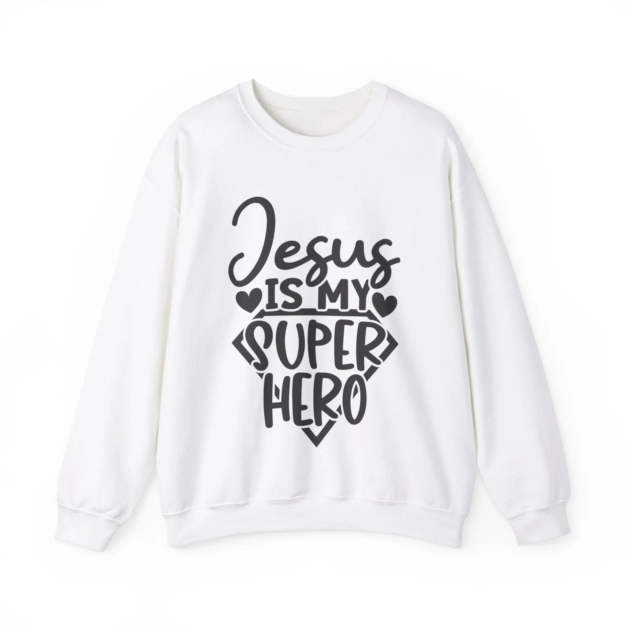 Jesus Is Super Hero Sweatshirt - Briadanna