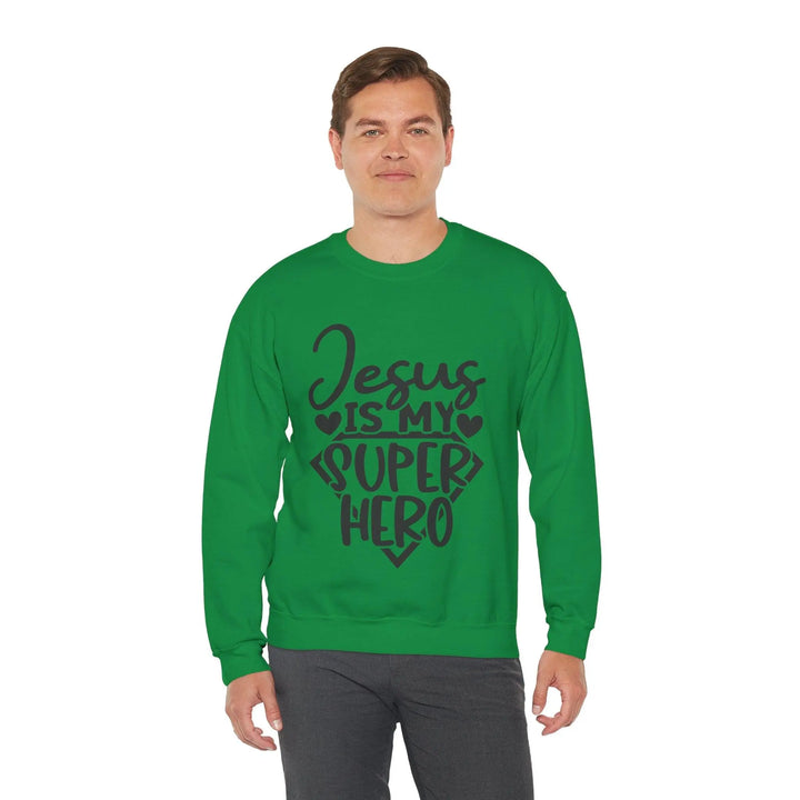 Jesus Is Super Hero Sweatshirt - Briadanna