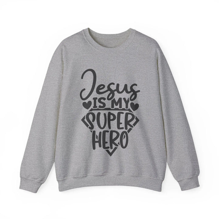 Jesus Is Super Hero Sweatshirt - Briadanna