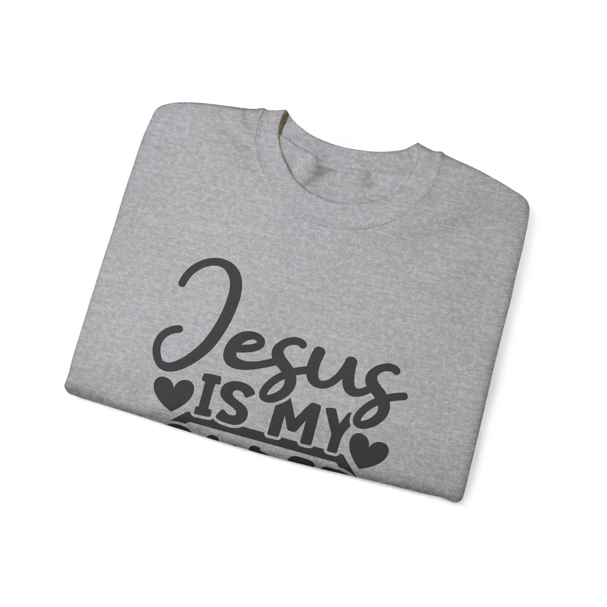 Jesus Is Super Hero Sweatshirt - Briadanna