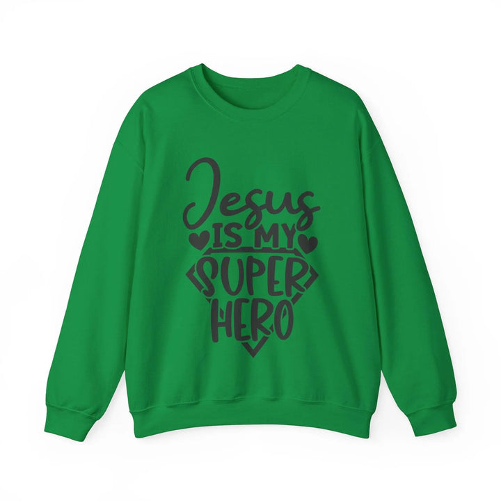 Jesus Is Super Hero Sweatshirt - Briadanna