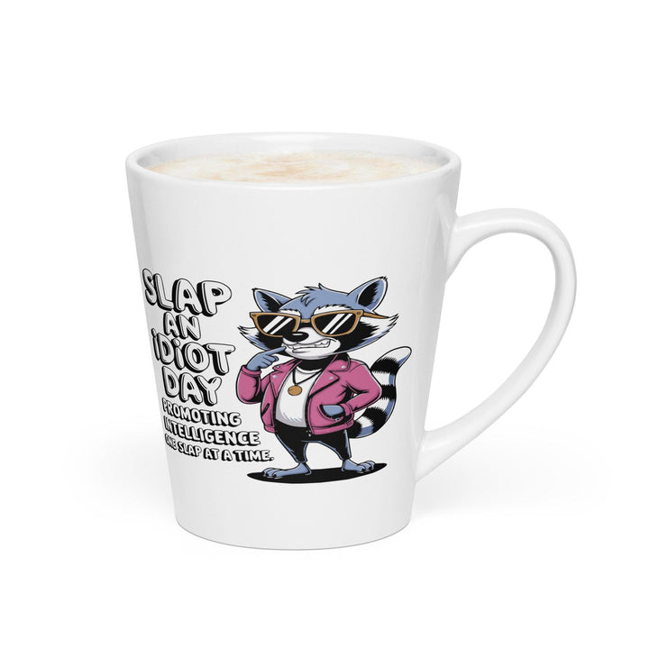 Funny Raccoon Latte Mug - Briadanna