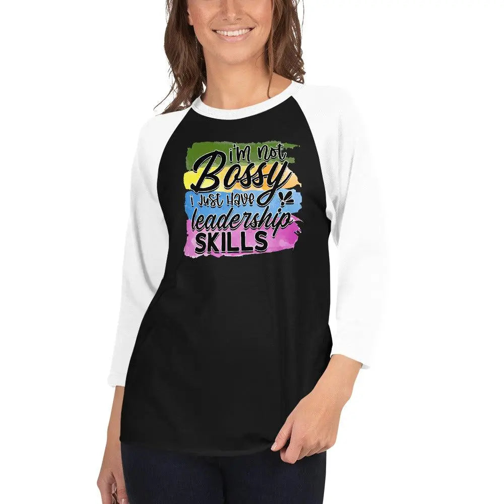 Leadership Skills 3/4 Sleeve Raglan Shirt - Briadanna