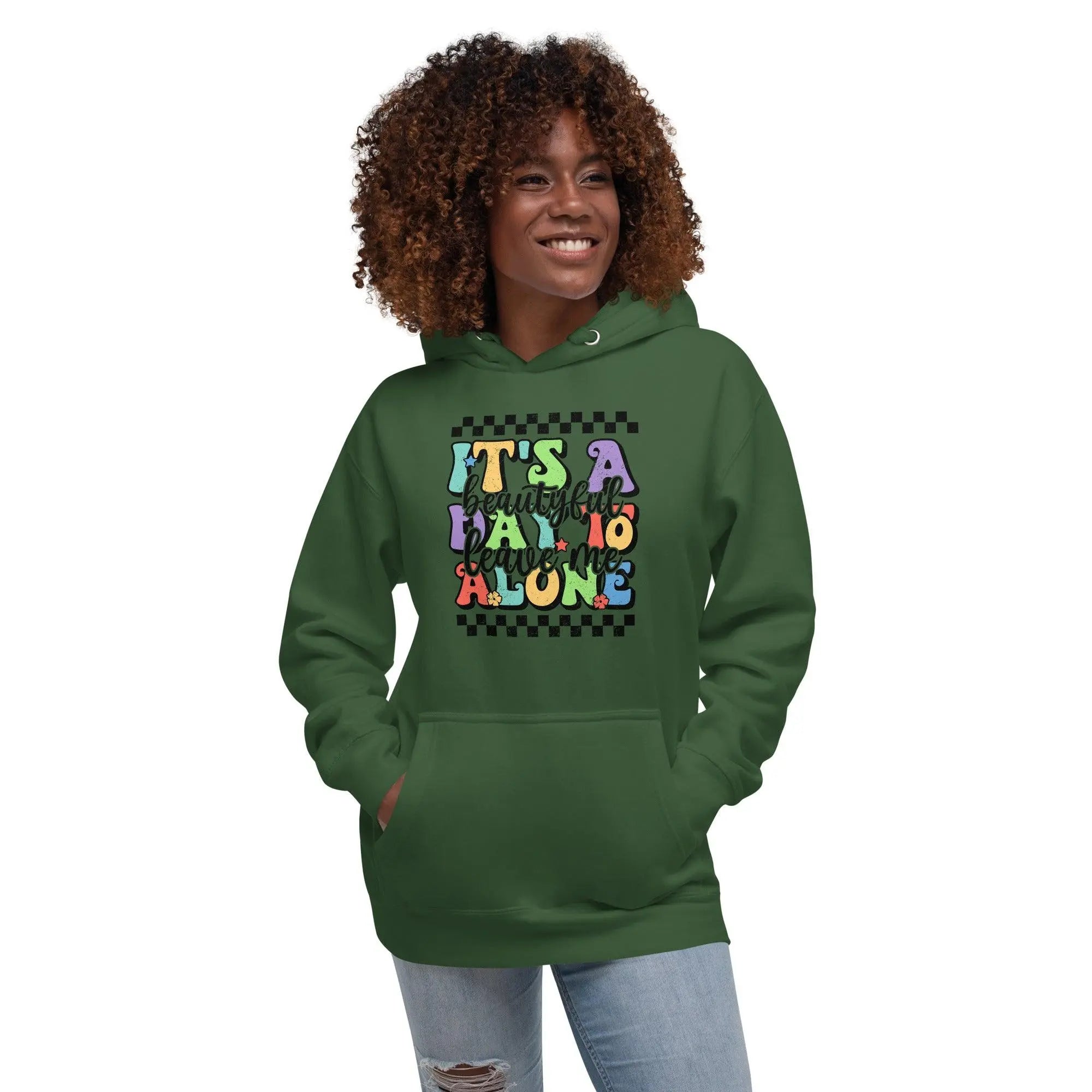 Leave Me Alone Unisex Hoodie - Briadanna