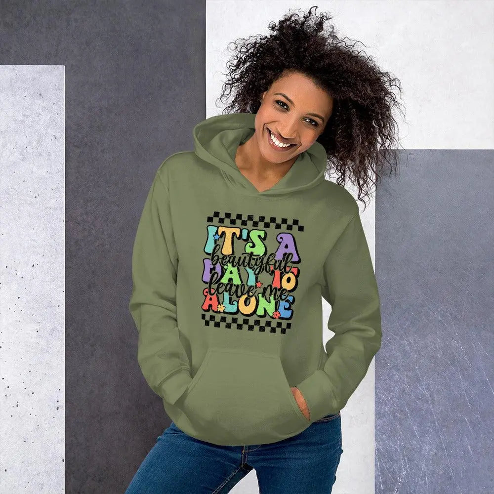 Leave Me Alone Unisex Hoodie - II - Briadanna