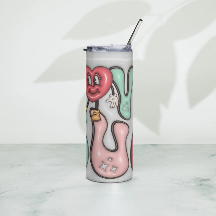 Love Bug 3D Valentine Tumbler - Briadanna