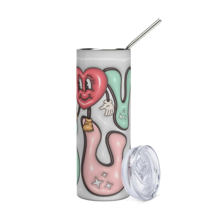 Love Bug 3D Valentine Tumbler - Briadanna