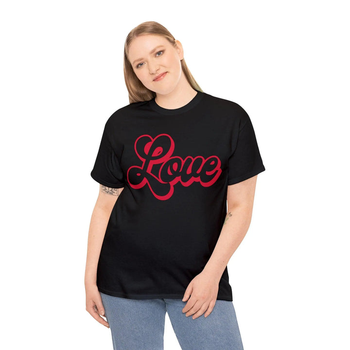 "Love" Cotton Tee - Briadanna