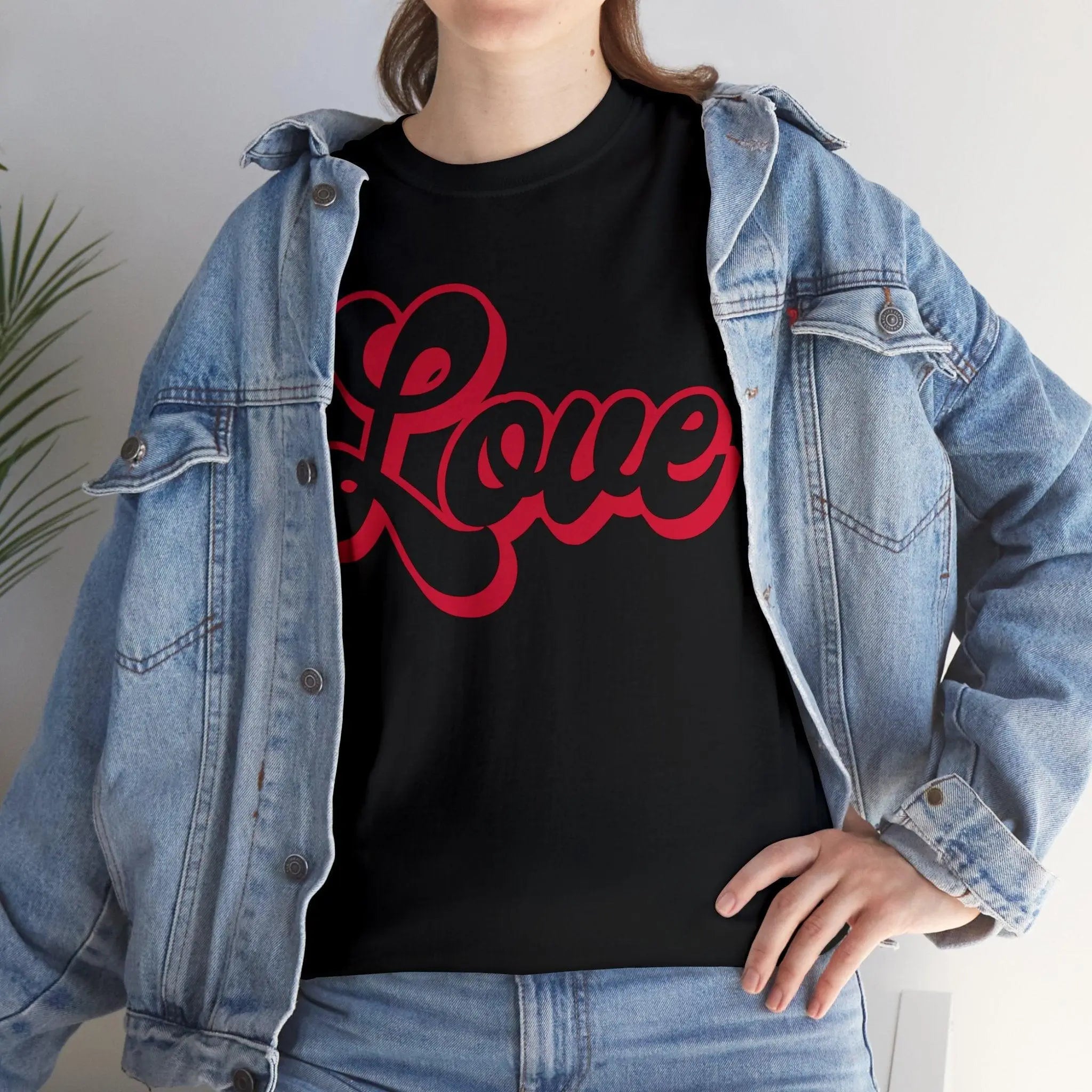 "Love" Cotton Tee - Briadanna