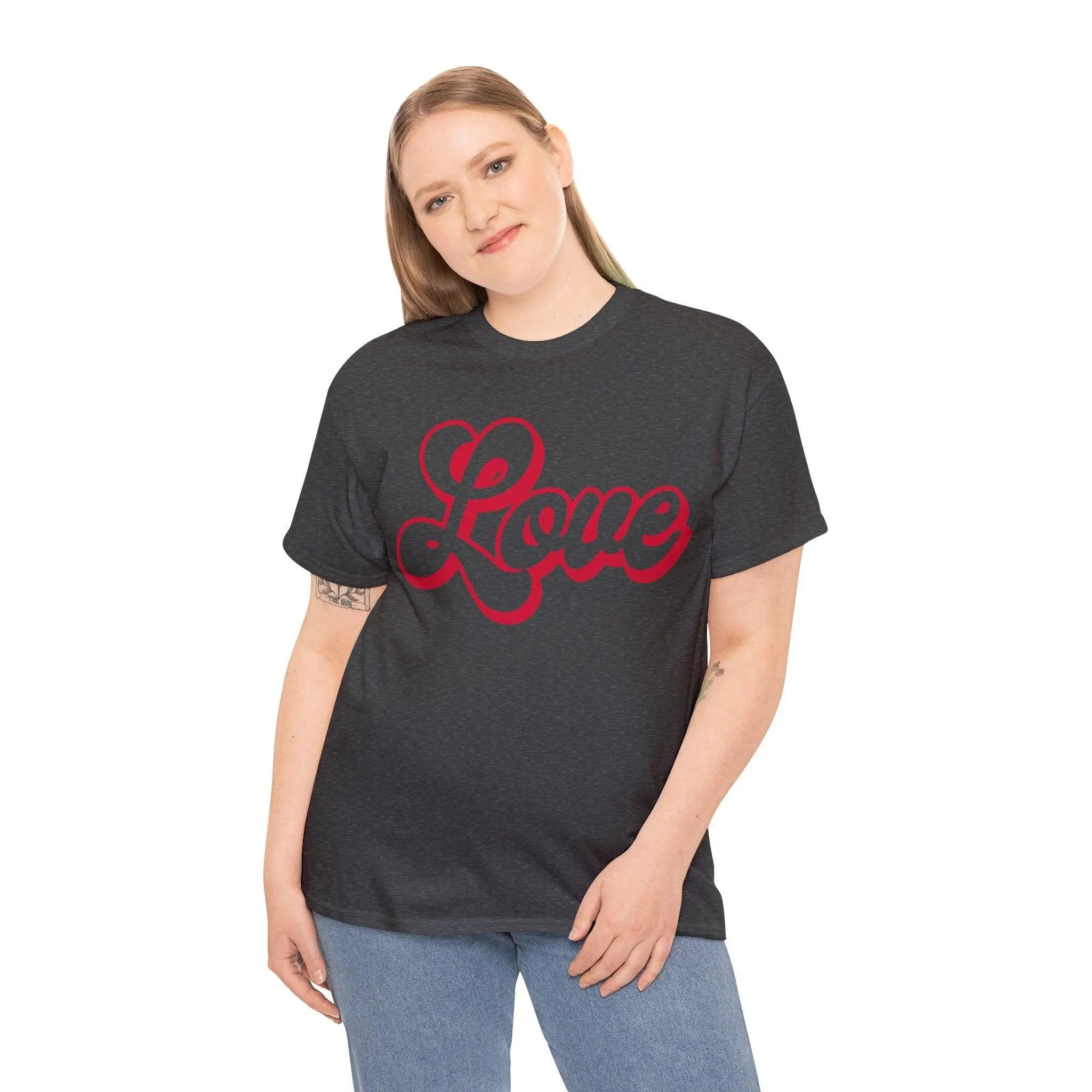 "Love" Cotton Tee - Briadanna