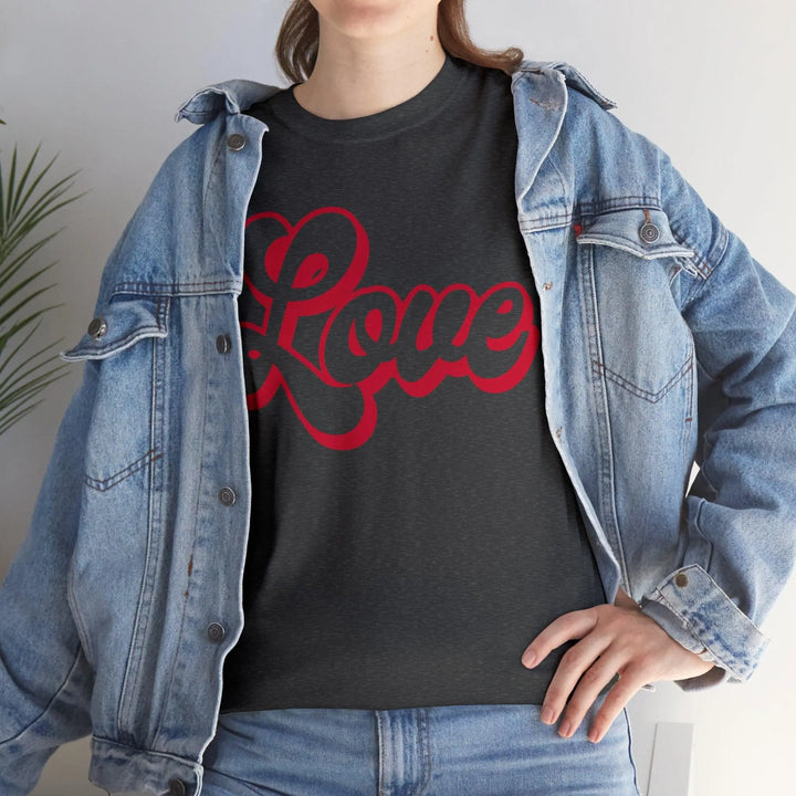 "Love" Cotton Tee - Briadanna