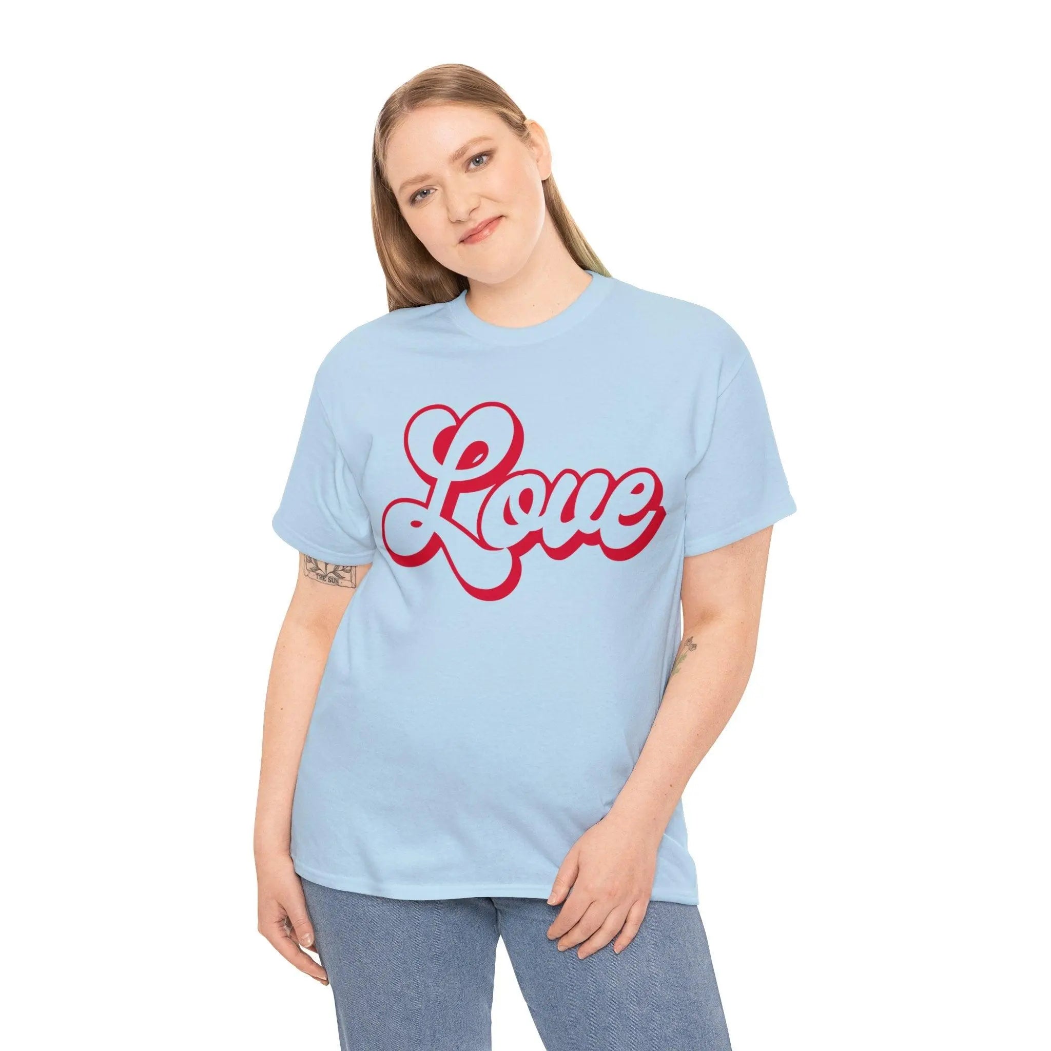 "Love" Cotton Tee - Briadanna